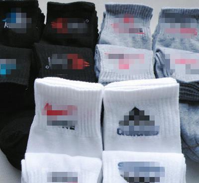 諸暨廠家直銷外貿原單男士襪 春秋滌棉襪 運動襪襪子批發 襪子